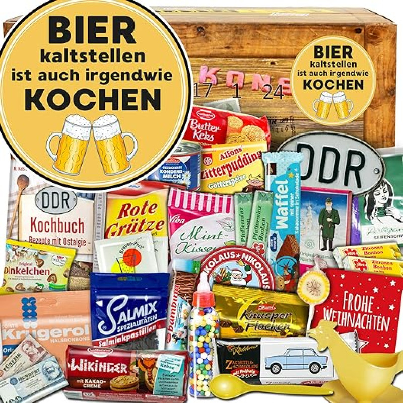 Bier kaltstellen ist/Advento kalendorius DDR/Geschenke DDR 2023