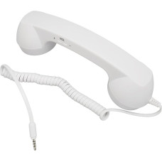 Retro Phone Old Phone Vintage Telephone Handset for Mobile Phones Mobile Phones Retro Phone for Phone Retro Telephone Handset Phone for Mobile Phones (White)