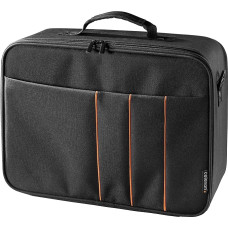 celexon Beamertasche Economy - 32x23x10 cm - Hartschalenrahmen - wasserabweisend & abwaschbar - 100% Polyester - schwarz