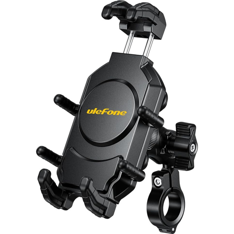 Ulefone Armor Mount Pro Universal Phone Holder Handlebar Phone Holder Shockproof Bicycle Quick Mount Compatible with Mobile Phone Armor 22/18T Ultra/18 Ultra/19T/17 Pro/15/14/12