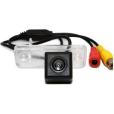 Dynavsal Parking Aid, Camera for Number Plate Lighting, Number Plate Light, Colour Reversing Camera for C E CLS Class W203 W211 W219 W209 300 (No. 1 Size 25 x 65 mm Down Round Edge)