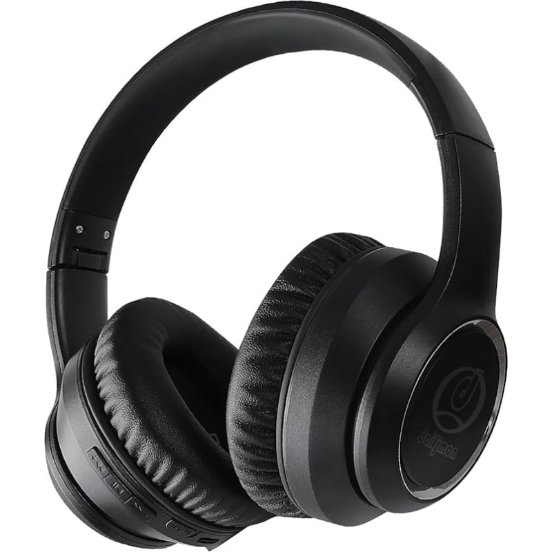 Bluetooth Headphones Wireless Active Noise Cancelling with Bluetooth V5.3, 60 Hours Playtime, 40mm Large Speaker, HiFi Stereo Sound, Deep Bass, Foldable Lightweight Headset for