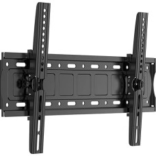 JXMTSPW Sieninis televizoriaus laikiklis, skirtas televizoriams nuo 32 iki 75 colių, pakreipiamas aukštyn ir žemyn, VESA maks. 600 x 400 mm, apkrovos galia 70 kg, 40 43 50 55 60 65 colių