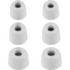 Xcessor FX4.5 (S/M/L) 3 Paar Memory Foam In Ear Kopfhörer Ohrpolster Größe S/M/L - Ersatz Schaum Tips für alle gängigen In-Ears Ohrstöpsel. Grau