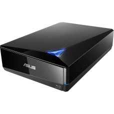 ASUS BW-16D1H-U Pro išorinis Blu-Ray įrenginys (12x BD-R, 16x DVD±R, 12x DVD±R DL, 5x DVD-RAM, USB 3.0) inkl. 