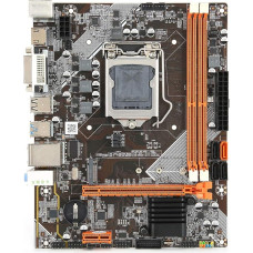 M-ATX B75 M.2 pagrindinė plokštė, LGA 1155 DDR3 DDR3 kompiuterių staliniams kompiuteriams skirta 