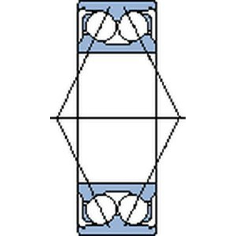 SKF 3311 ATN9/C3 Dviejų eilių rutulinis guolis