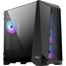 MSI MEG Prospect 700R Mid-Tower ATX korpusas (2x USB 3.0, 1x C tipo jungtis, 4x 140 mm A-RGB ventiliatorius, juodas, RGB)