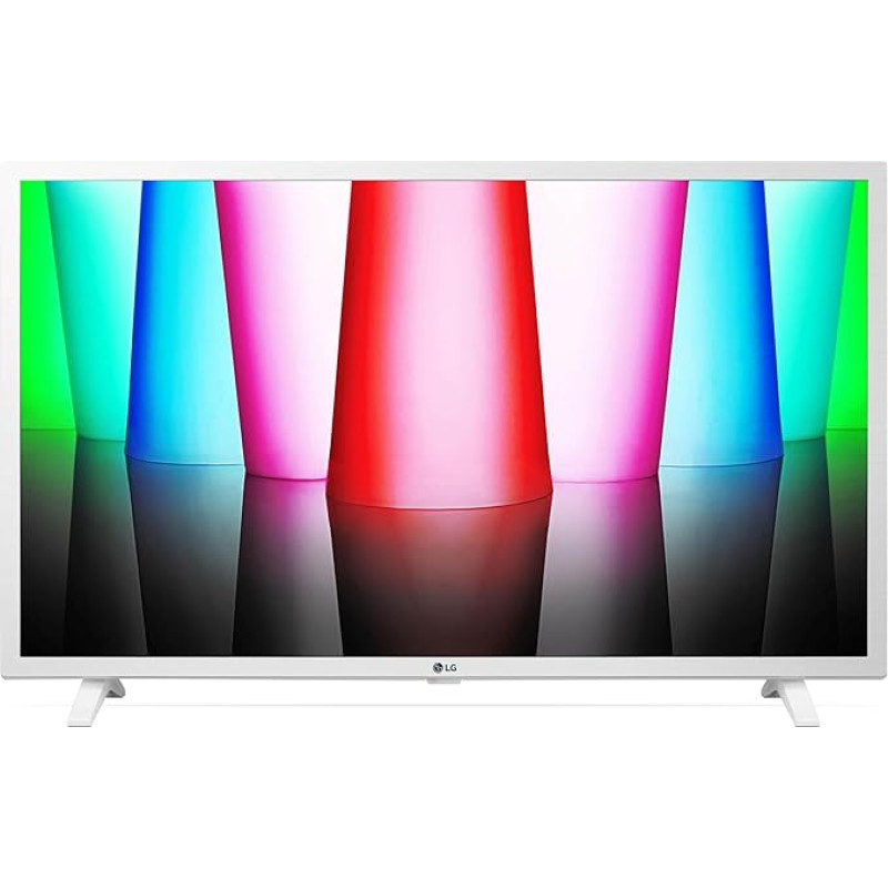 LG 32LQ63806LC TV 80 cm (32 Inch) LCD TV (1080p FHD, 60 Hz, Smart TV, White) (Model Year 2022)