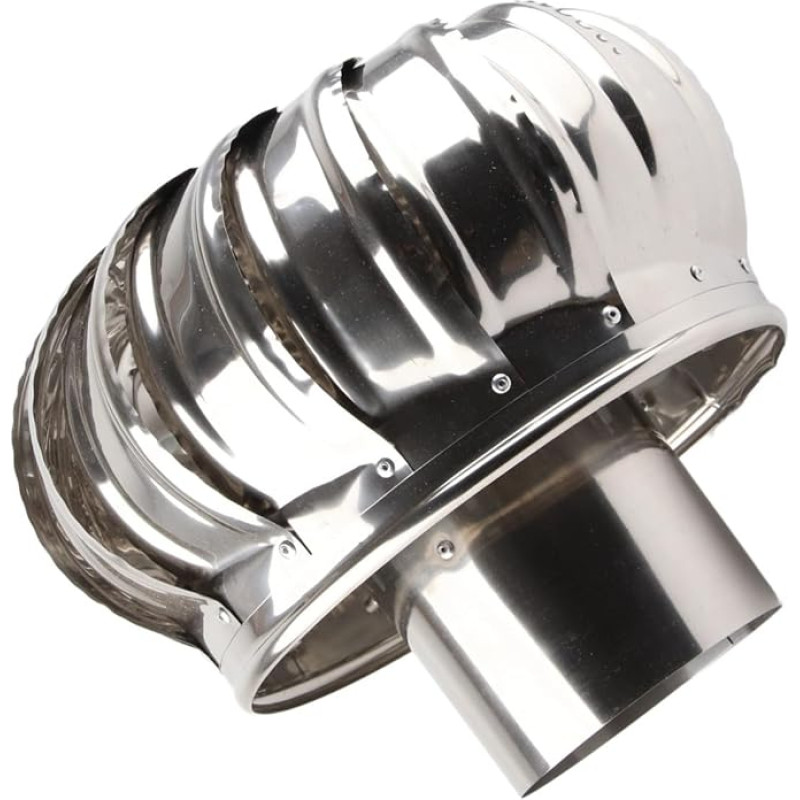 SUNGOOYUE Dachventilator, Edelstahl, Pipefit, Dachventilator, Windkraftanlagen, Entlüftung, Dachbodenventilator für Zuhause