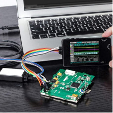 Kompaktiškas lengvas skaitmeninis loginis analizatorius 4 kanalų SPI I2C PWM 2,8 colių TFT LCD ekranas, skirtas automobilių elektronikai, ryšiams, energetikai, kompiuteriams