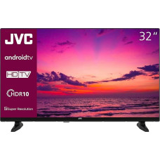 JVC 32 Inch TV Android TV (Full HD Smart TV, HDR, Triple Tuner, Google Play Store) LT-32VAF3355 [2024]