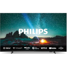 Philips 75PUS7609 4K LED Smart TV - 75-Zoll Display mit Pixel-präziser Ultra HD, Titan OS Plattform und Dolby Atmos-Klang - Funktioniert mit Alexa und Google Sprachassistent – Anthrazitgrau