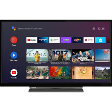 Toshiba 32WA3B63DAZ 32 Inch TV / Android TV (HD-Ready, HDR, Smart TV, Play Store & Google Assistant, Triple Tuner, Bluetooth)