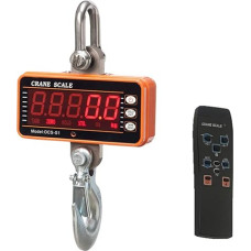 & G Hanchen S1 1000 kg High Resolution Electronic Crane Scale Weight Scales Digital Hanging Hook. Industrial Direct Diaplay Range 10 – 1 kg