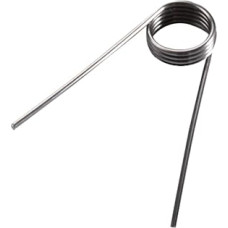 ASZHQUXIUAS Edelstahl-Torsionsfedern, 10pcs Wire Diameter 0.8mm, Outer Diameter 10mm, Spring Steel Mechanical Angle 45°, 0.8x10mm-2 Turns - 45°(0.8x10mm-4 Turns - 45°)