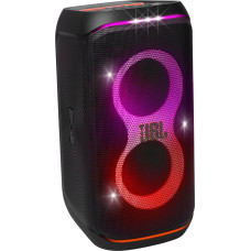 JBL Partybox Stage 120 in Black - Portable Bluetooth Speaker Box with JBL Pro Sound, Light Show, AI Sound Boost and Telescopic Handle - 12 Hours Runtime