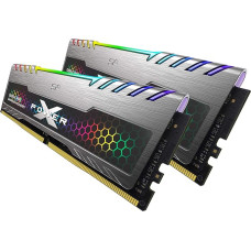 SP Silicon Power XPOWER RGB Turbine Gaming DDR4 3200MHz (PC4 25600) 288 kontaktų CL16 1,35 V UDIMM stalinių kompiuterių atminties modulis - žemos įtampos