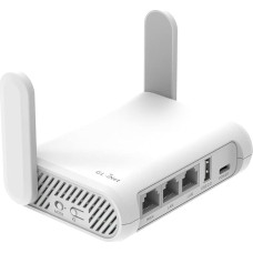 GL-SFT1200 (Opal) Saugus WiFi maršrutizatorius kelionėse - AC1200 dviejų juostų gigabitinis belaidis interneto maršrutizatorius | IPv6 | USB 2.0 | MU-MIMO | 128MB atminties | Pakartotojo tiltas | Prieigos taško režimas