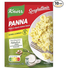 Knorr Spaghetteria Pasta Ready Meal Panna Skanus makaronų patiekalas, paruoštas per 6 minutes 163 g 1 vnt. (10 vnt.)