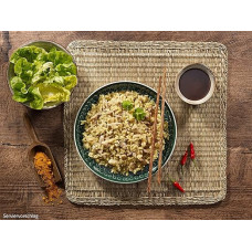 ration1 Vištienos karis su ryžiais 1 x 400 g - 10 metų galiojimo laikas. Paprasčiausiai atidarykite ir mėgaukitės šaltu arba šiltu - jokių kitų ingredientų nereikia!