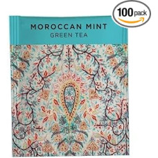 Newby London Tea - Classic Tea Bag Collection Moroccan Mint (Classic Tea Bag Collection Moroccan Mint) - 100 Tea Bags (BULK-HOTEL PACKAGE)
