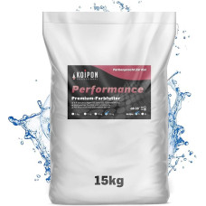 KOIPON Performance Koi maistas vasara dažams, plūduriuojantis, 6% spirulinos, tvenkinio maistas 3 arba 6 mm granulės, Koi maistas tinka kaip maistas auksinėms žuvelėms (15 kg (3 mm granulės))