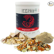 ICEPAW I Kombinuotoji pakuotė I Magnis + cinkas 650 g I Daržovių mišinys 1 kg I Amaranto rizotas 500 g I Maisto papildas