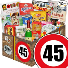 ostprodukte-versand ONostalgia Set / Number 45 / Gift Set Woman / Sweet Box