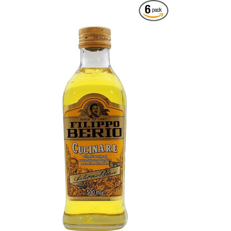 Filippo Berio Cucinare alyvuogių aliejus 500 ml, 6 vnt.