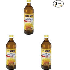 THOMY grynas saulėgrąžų aliejus, 750 ml butelis, 3 pakuotės (1 x 750 ml)