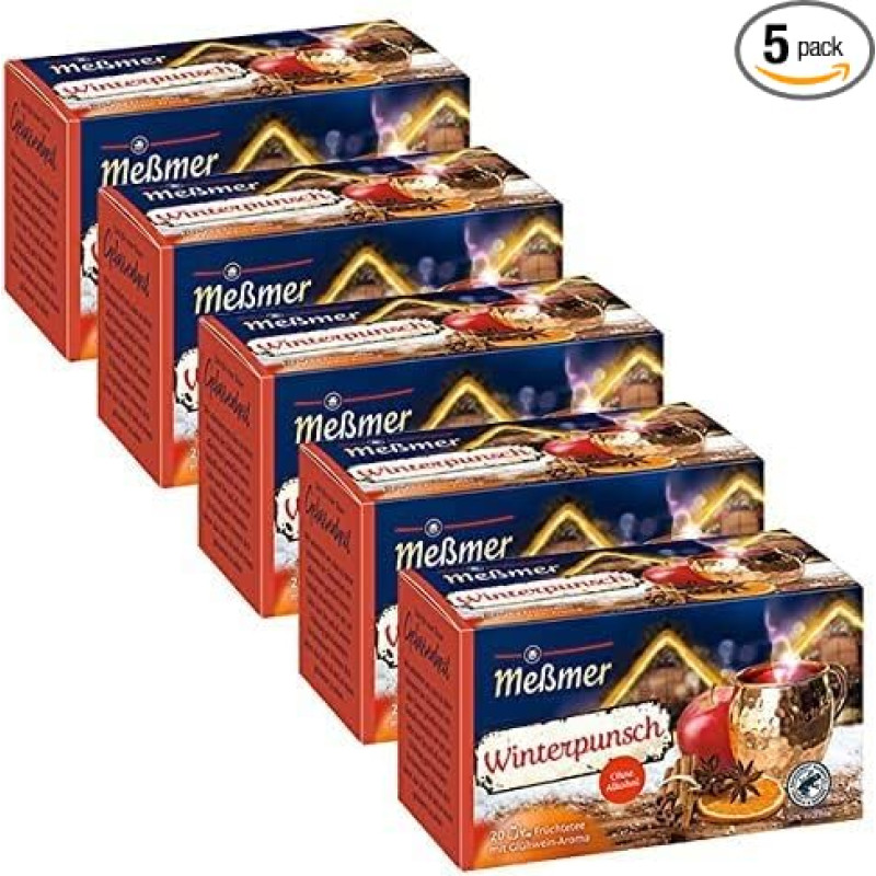 Me?mer Winter Punch, Pack of 5