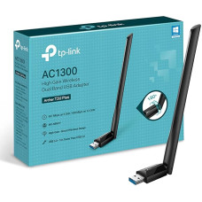 TP-Link Archer T3U Plus AC1300 High Gain Dualband USB Stick WLAN adapter with high gain antennas (up to 867 Mbit / s on 5GHz and 400 Mbit / s on 2.4GHz, compatible with Windows 10 / 8.1 / 8/7 and