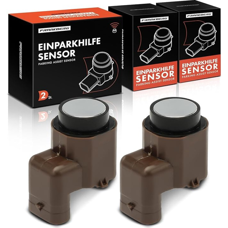 Frankberg 2 x Parking Sensors Front Rear Compatible with Golf V Variant 1K5 1.4L-2.0L 2008-2009 Jetta III 1K2 1.4L-2.5L 2008-2010 Passa.t 3C2 1.4L-3.6L 2005-2010 Replace# 3C00 91927995r
