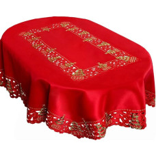 Grelucgo Siuvinėta Holly Kalėdų staltiesė - Kalėdų eglutė