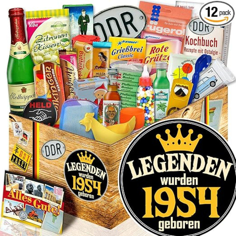 Legends 1954 / DDR Gifts 70th Set / Birthday Woman