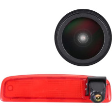 HD Caravan Reversing System Brake Light Reversing Camera Roof Camera Parking Aid with Angle Adjustable Compatible with Renault Dacia Third Brake Light Dokker Logan MCV Express Box