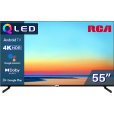 RCA QLED TV 55 Inch (139 cm), UHD Smart TV, Wi-Fi, Bluetooth, 4K HDR, Triple Tuner (DVB-C/S/S2/T/T2)