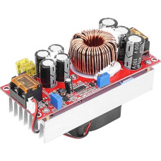 DEWIN DC-DC Boost Converter, 1500W 30A 10-60V Boost Module up to 12-97V Voltage Step-up Converter Boost CC CV Power Supply Module for High Performance Solar Street Lights