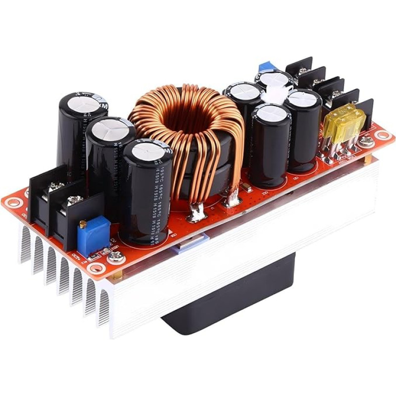 VIFERR DC-DC Boost Converter Module 1500W 30A DC DC Converter Step-up Power Supply Module Voltage Step-up Converter Module Boost Power Supply Module In 10-60V Out 12-90V