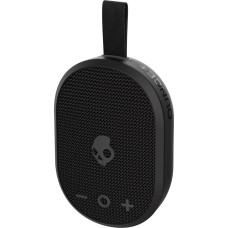 Skullcandy Ounce+ Wireless Bluetooth Speaker - IPX7 Waterproof Mini Speaker with 16-Hour Battery, True Wireless Stereo and Ballistic Nylon Carrying Strap (Black)