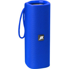 Music Hero Wireless Pump Speaker 6W with Lanyard and Fabric Surface, Inputs for TF Card up to 32GB, USB Stick and AUX Cable, USB Cable Included, Blue