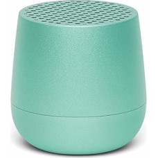 Lexon Mino+ Bluetooth Speaker, Rechargeable, Compatible with TWS Technology (Aluminium) (Mint Green)