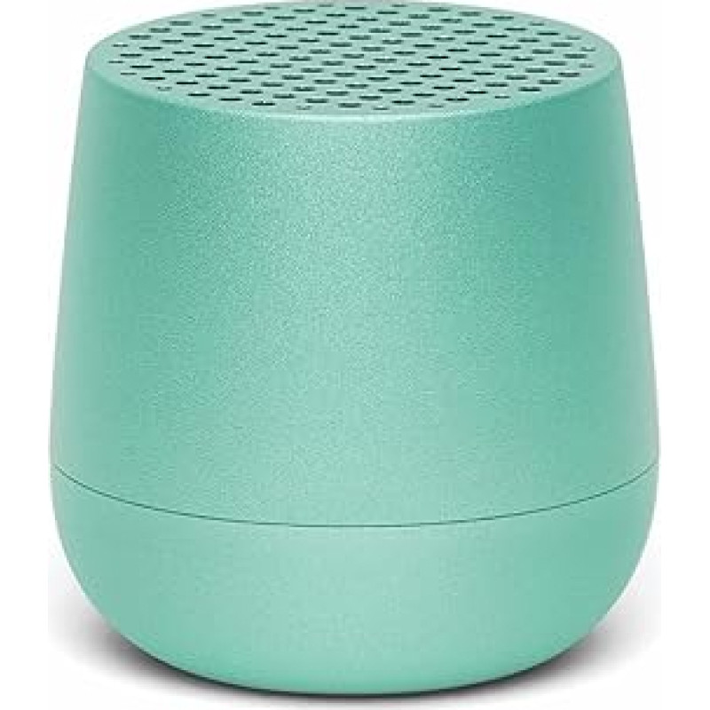 Lexon Mino+ Bluetooth Speaker, Rechargeable, Compatible with TWS Technology (Aluminium) (Mint Green)