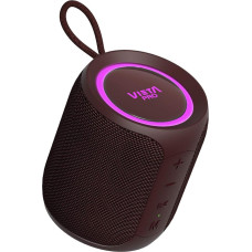 Vieta Pro Easy 2 Speaker, with Bluetooth 5.0, True Wireless, Microphone, Radio FM, 12 Hours Battery Life, IPX7 Waterproof and Direct Button to Virtual Assistant, Bordeaux