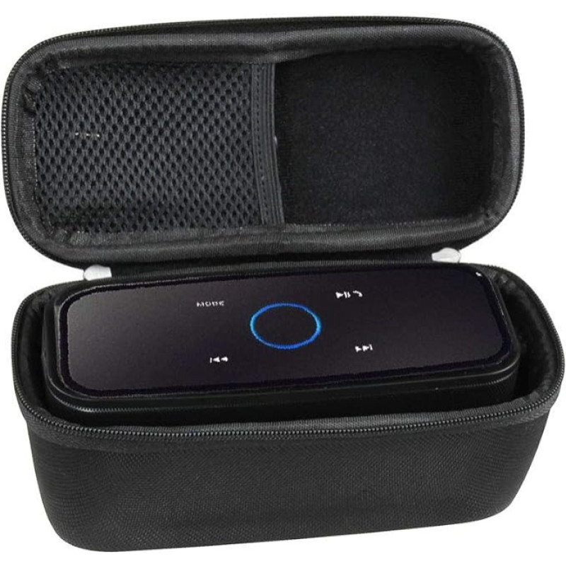 Hermitshell Hard Travel Case for DOSS Soundbox Portable Wireless Bluetooth V4.0 Speaker Subbass Powerful (Black)