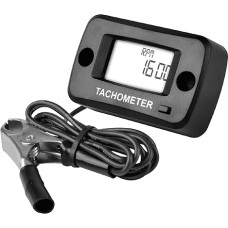 Yooreal Digital Tachometer Tachometer with Clip for Push Lawnmower Car Generator Compressor Chainsaw Snowmobile Motorcycle ATV Truck