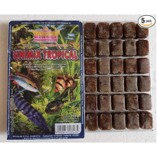 Frost Food SAHAWA Fish Food 5 x 100 g Blister Unimix Tropinių dekoratyvinių žuvų maistas