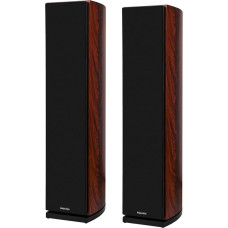 Krüger&Matz KM0505 Holz HiFi Standlautsprecher-Boxen Paar 2.0 (120 Watt, pasyvus, 3 vnt., be jokių apribojimų)