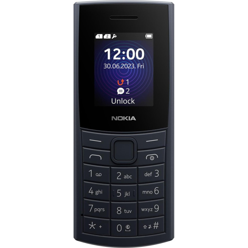 Nokia 110 4G (2023) TA-1543 DS BNFIT Tamsiai mėlyna